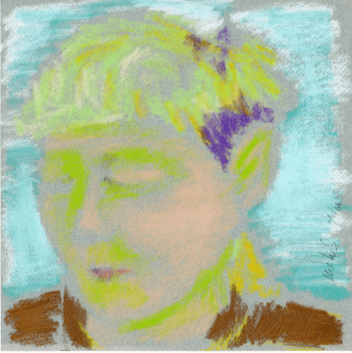 Woman's Head 02.01.88 print product image (1)