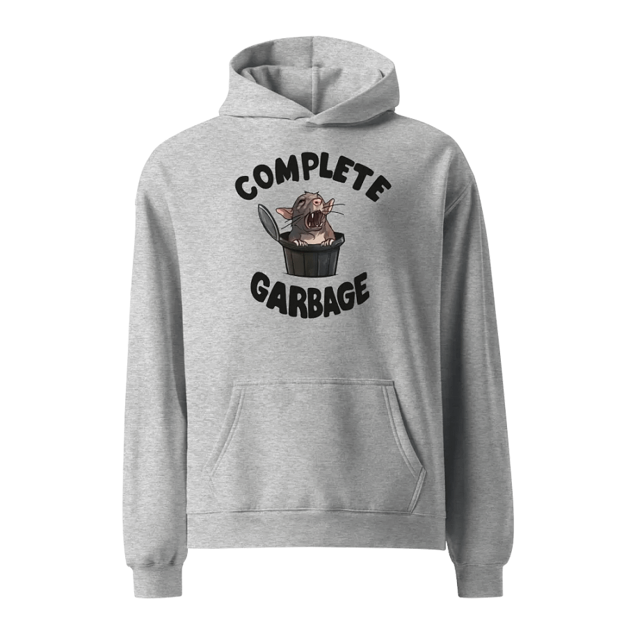 COMPLETE GARBAGE Oversized Hoodie (light) product image (4)