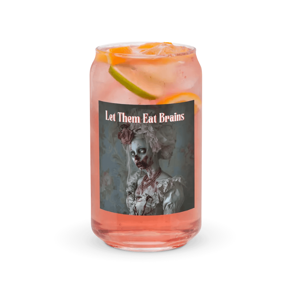 Zombie Marie Antoinette Can-Shaped Glass product image (5)
