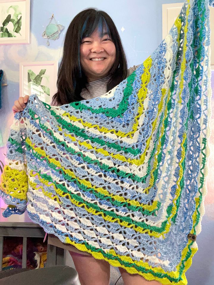 Crochet Beach Shawl product image (2)