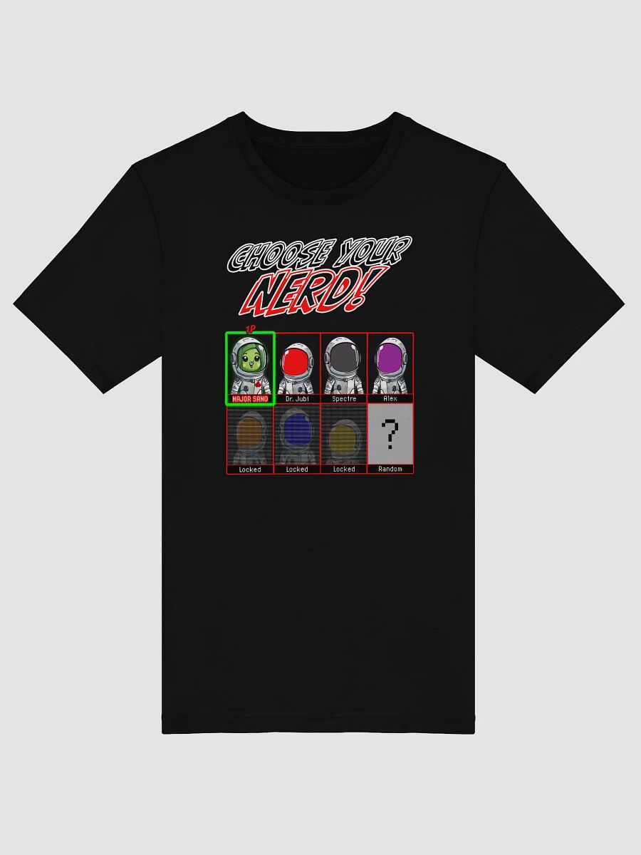 Choose Your Nerd Crew Selection T-Shirt Version 2 product image (1)