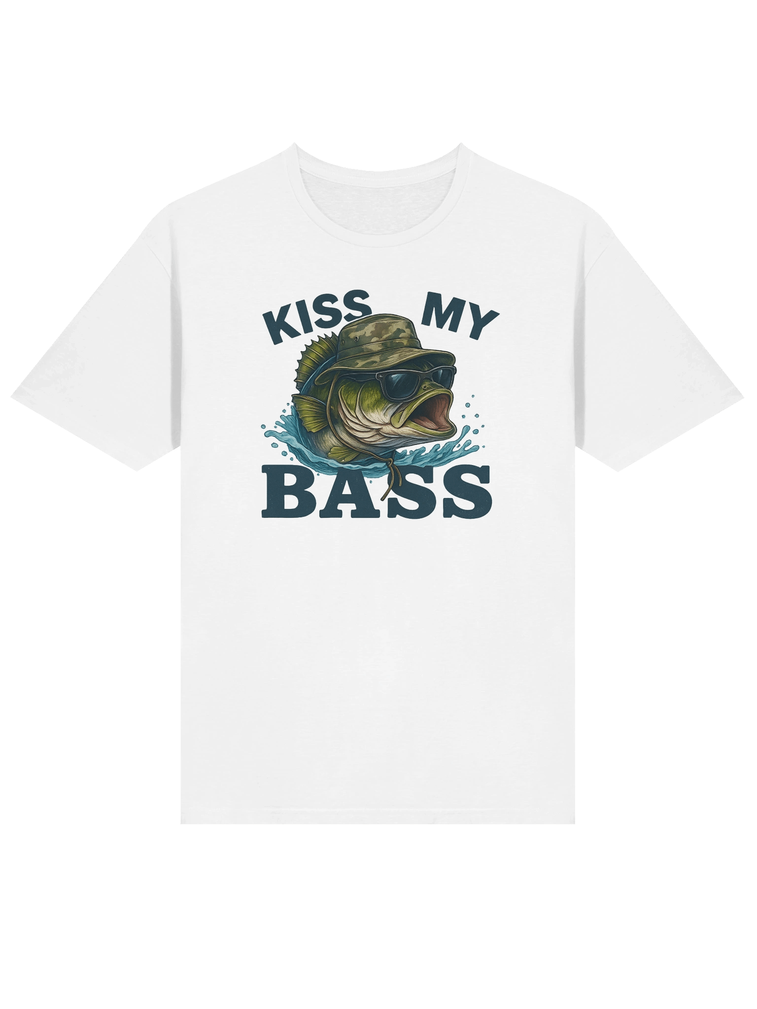 Splashy Bass Camo Tee product image (3)