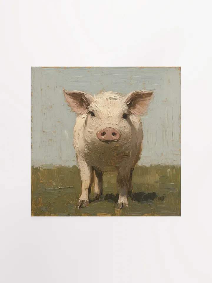 Farmhouse Sky: Piglet Art Print product image (1)
