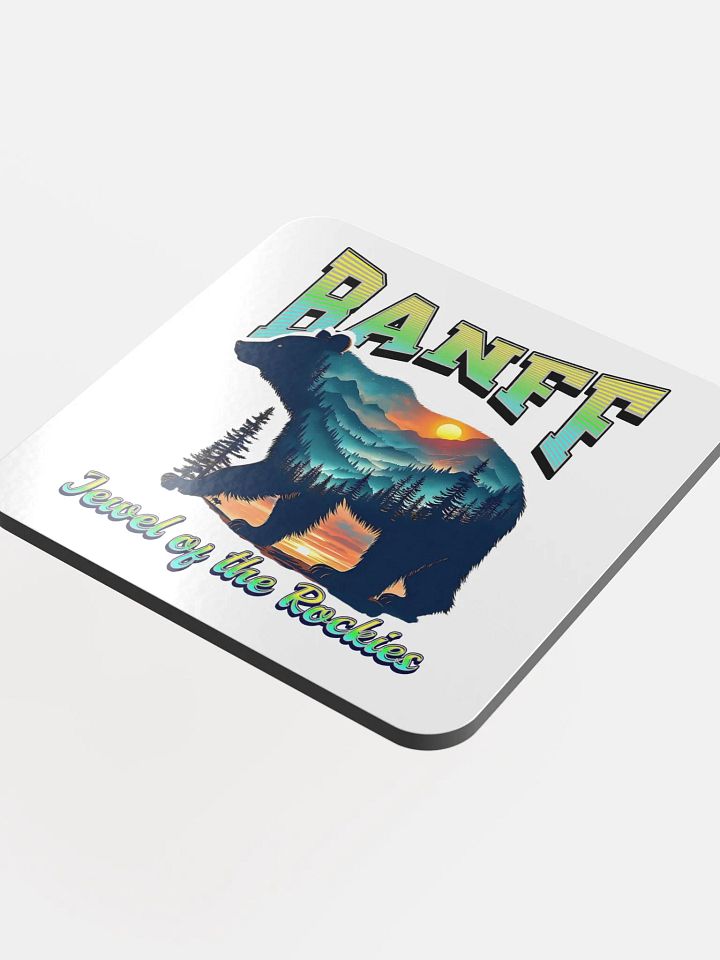 Banff Jewel Of The Rockies Bear Coaster Set product image (1)