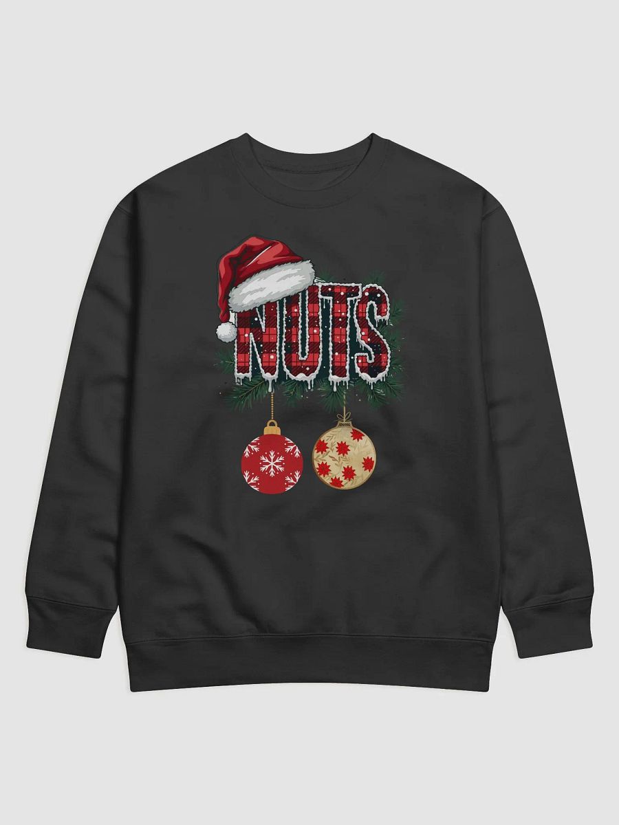 Chest Nuts Christmas Sweatshirt - Fun Matching Couple Holiday Shirt product image (5)