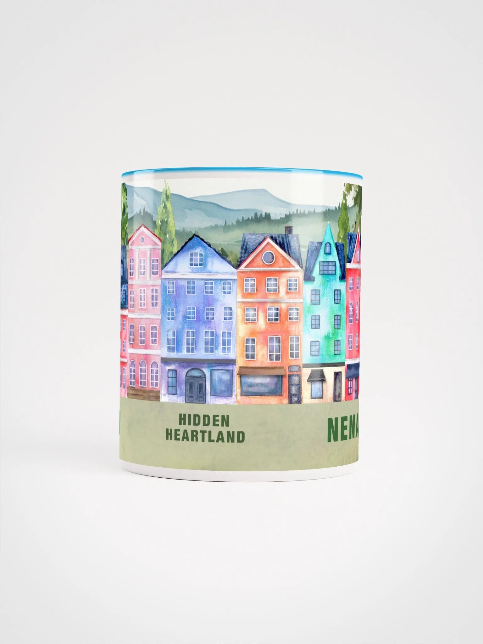 Nenagh: Turquoise mug product image (6)
