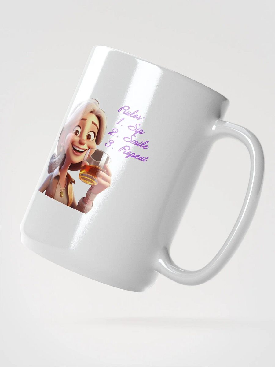 Rules are Sip, Smile & Repeat - Coffee Mug product image (2)