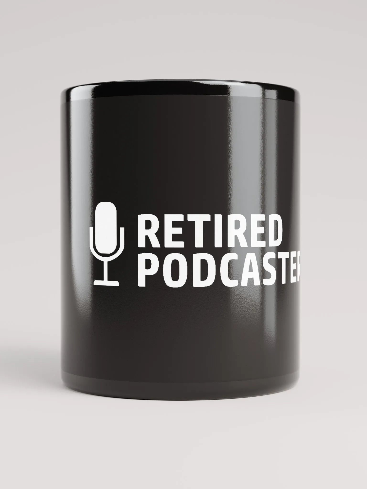 Retired Podcaster Mug product image (1)