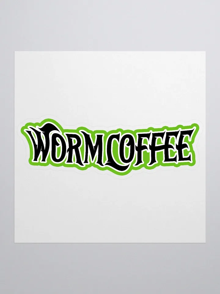 WormCoffee- Sticker product image (1)