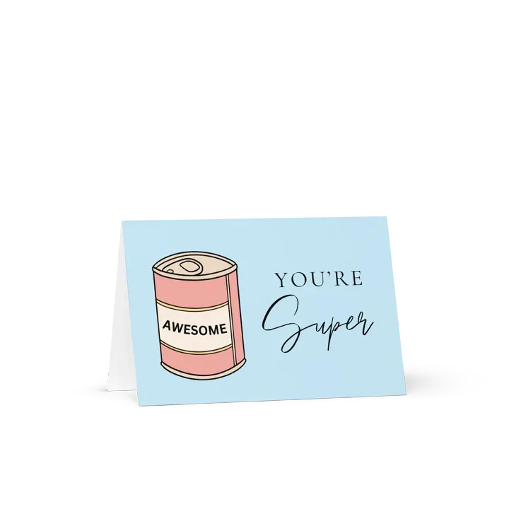 You're Super Awesome Couple's Valentine Card product image (2)