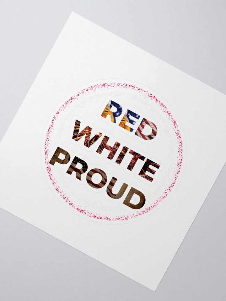 4th July RED WHITE PROUD product image (7)