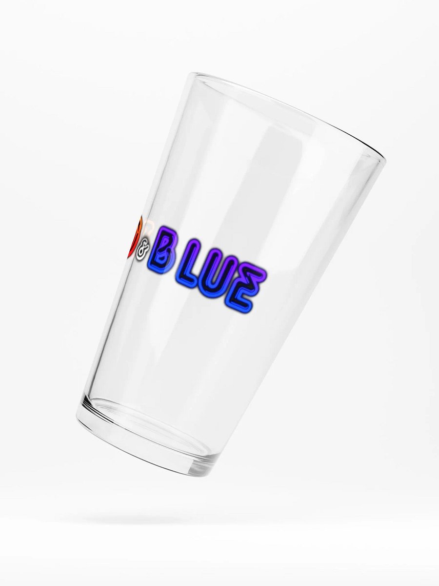 Red & Blue™ Logo Glass product image (5)