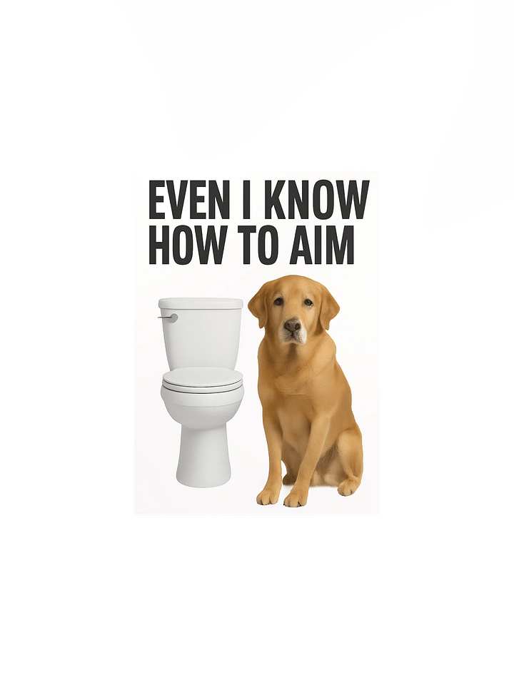 Aim High Dog Poster product image (1)
