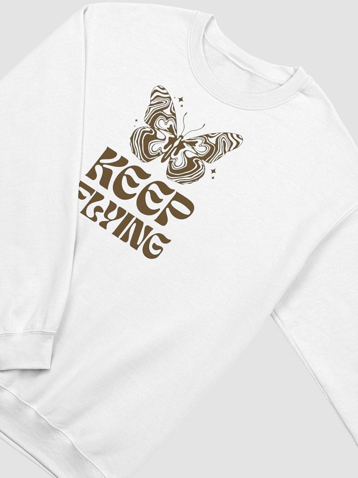 Swirling Butterfly Keep Flying Sweatshirt product image (2)