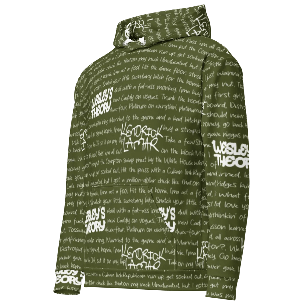 Wesley's Theory - Kendrick Lamar- GREEN - Unisex Hoodie product image (1)