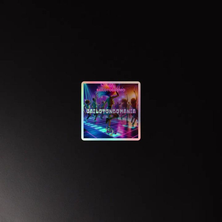 Sticker holográfico Bailotongomania product image (4)