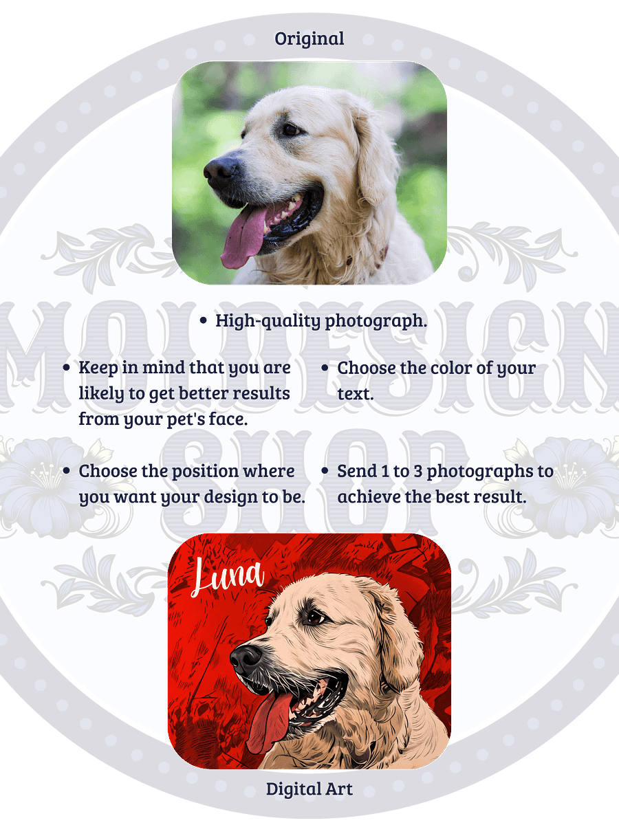 YOUR BEST FRIEND! / CLASSIC MOUSE PAD WITH PERSONALIZED NAME product image (9)