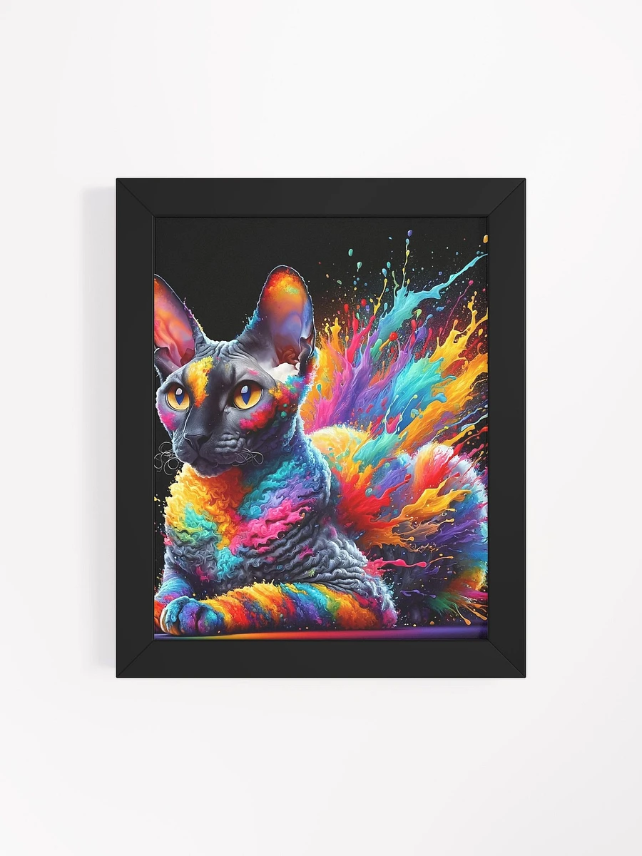 Framed High-Quality Matte Poster (in): Cornish Rex product image (57)