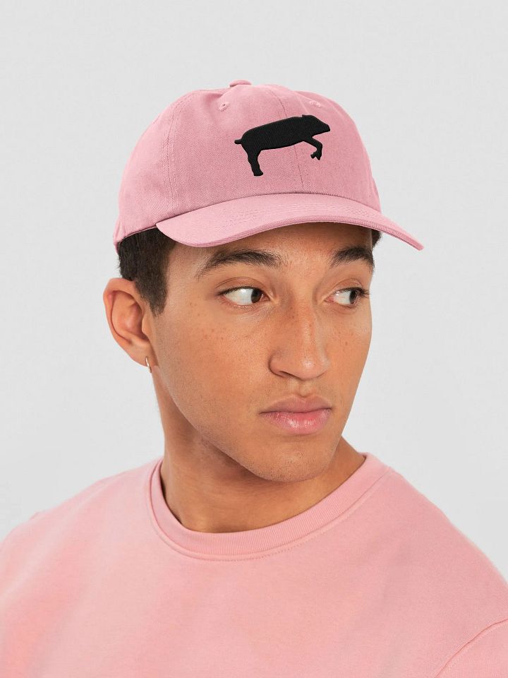 Leaping Pig Logo DARK (Classic Dad Hat) product image (49)