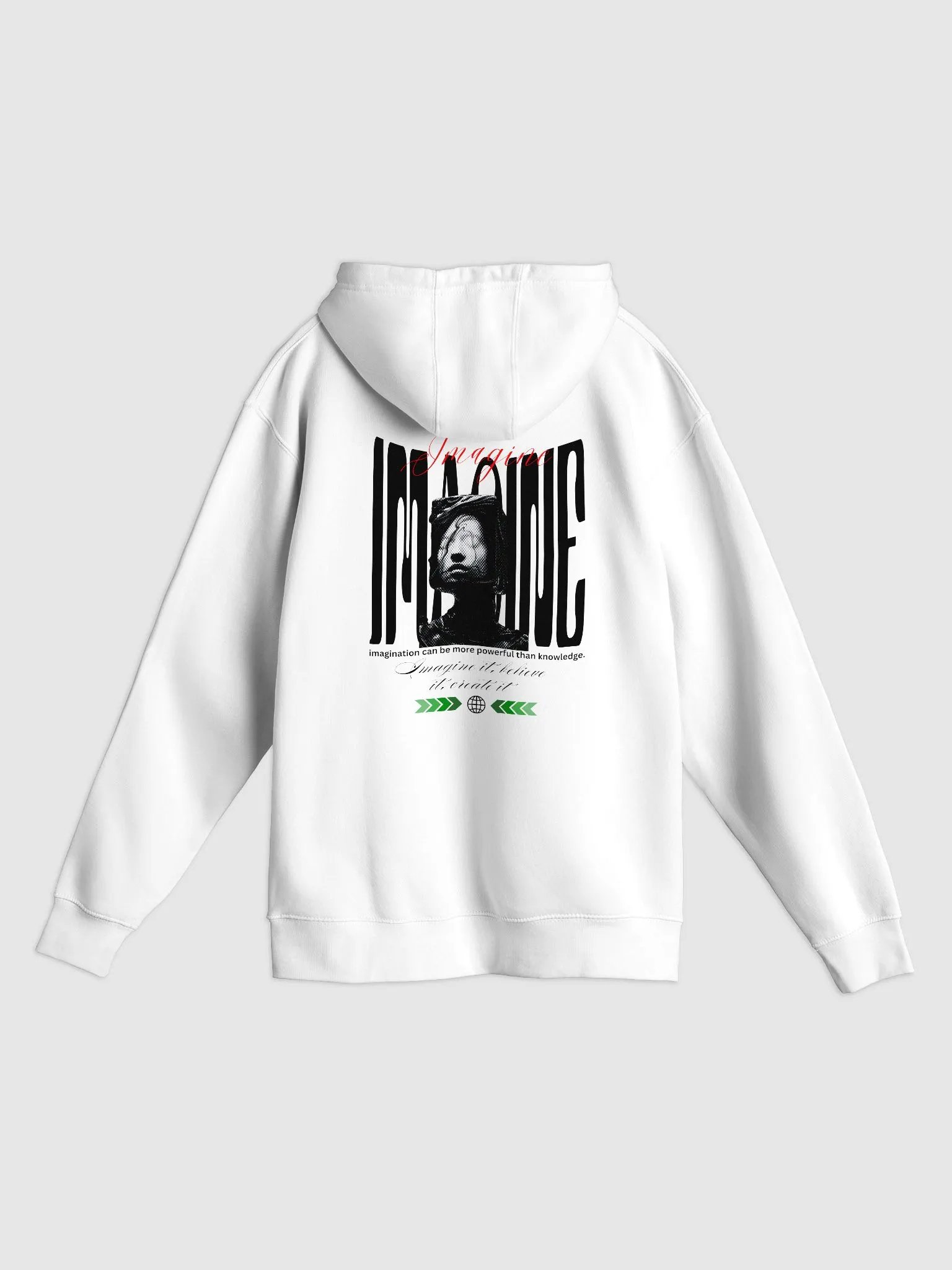 Imagine Silhouette Premium Hoodie product image (1)