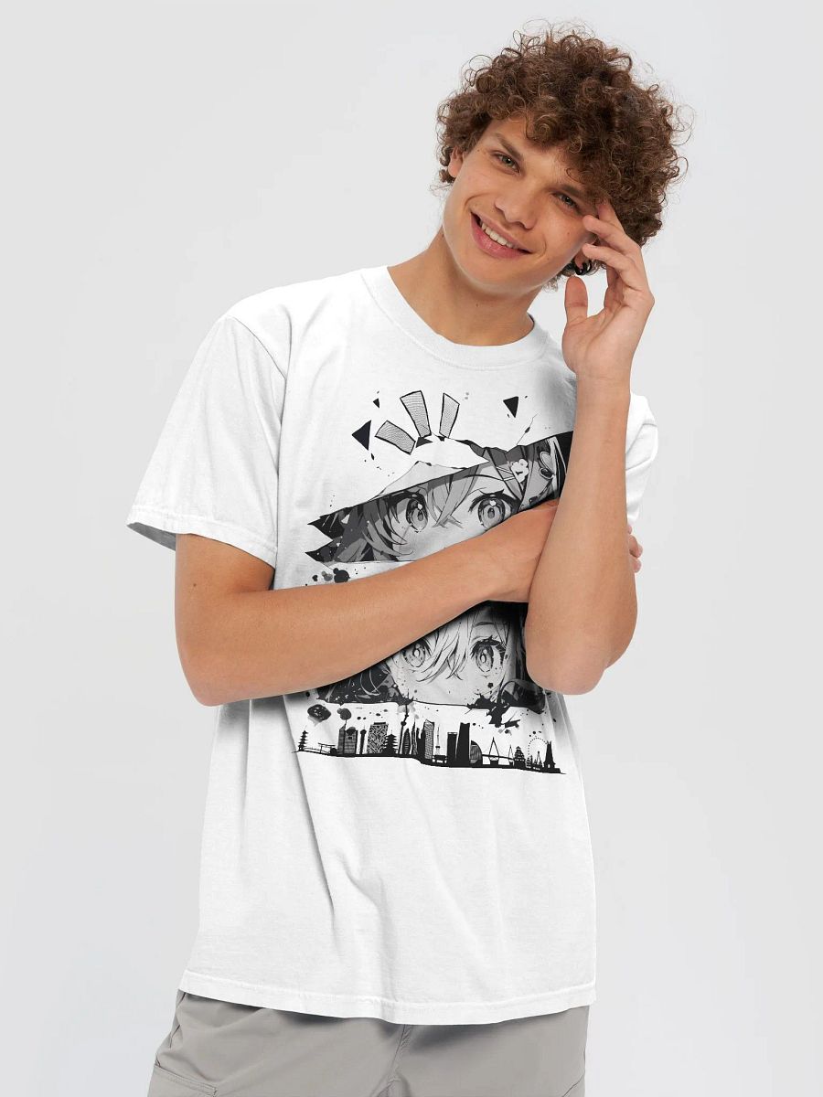 Anime Expressions Black & White T-Shirt product image (1)