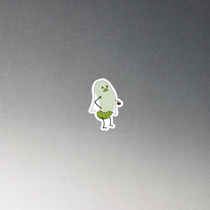 Trick or Treat Pickle magnet product image (2)