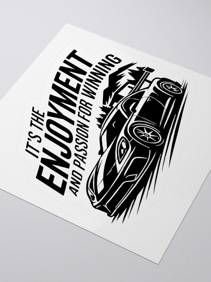It’s the enjoyment and passion for winning – GT3 Kiss Cut Sticker product image (7)