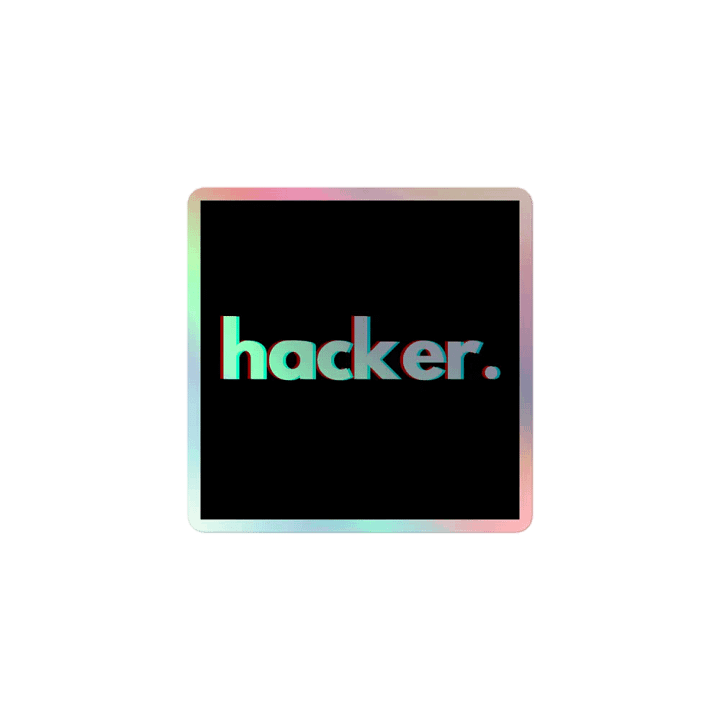 Hackers Sticker product image (1)