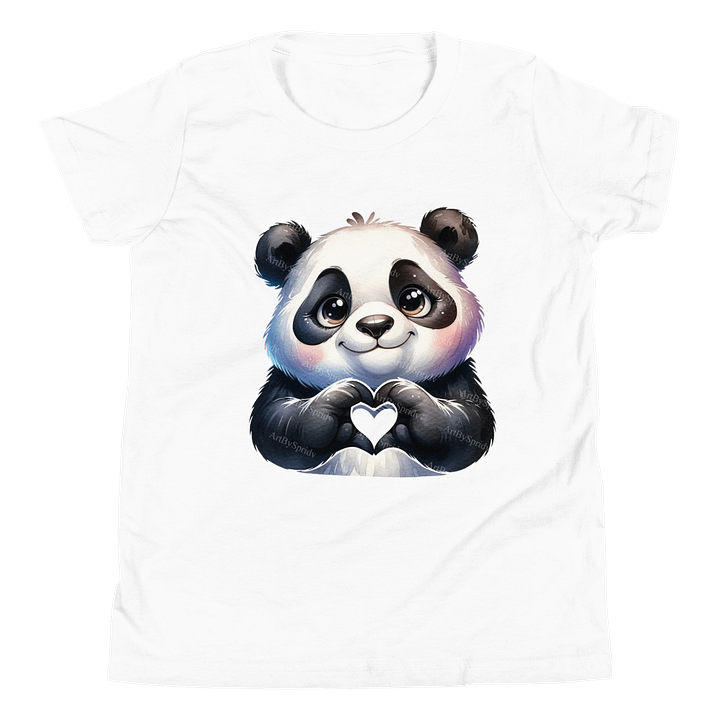 Heartfelt Panda Youth T-Shirt product image (1)
