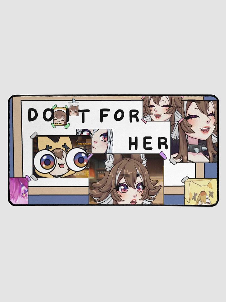 "Do It For Her" LillyVinnily Mouse Pad product image (1)