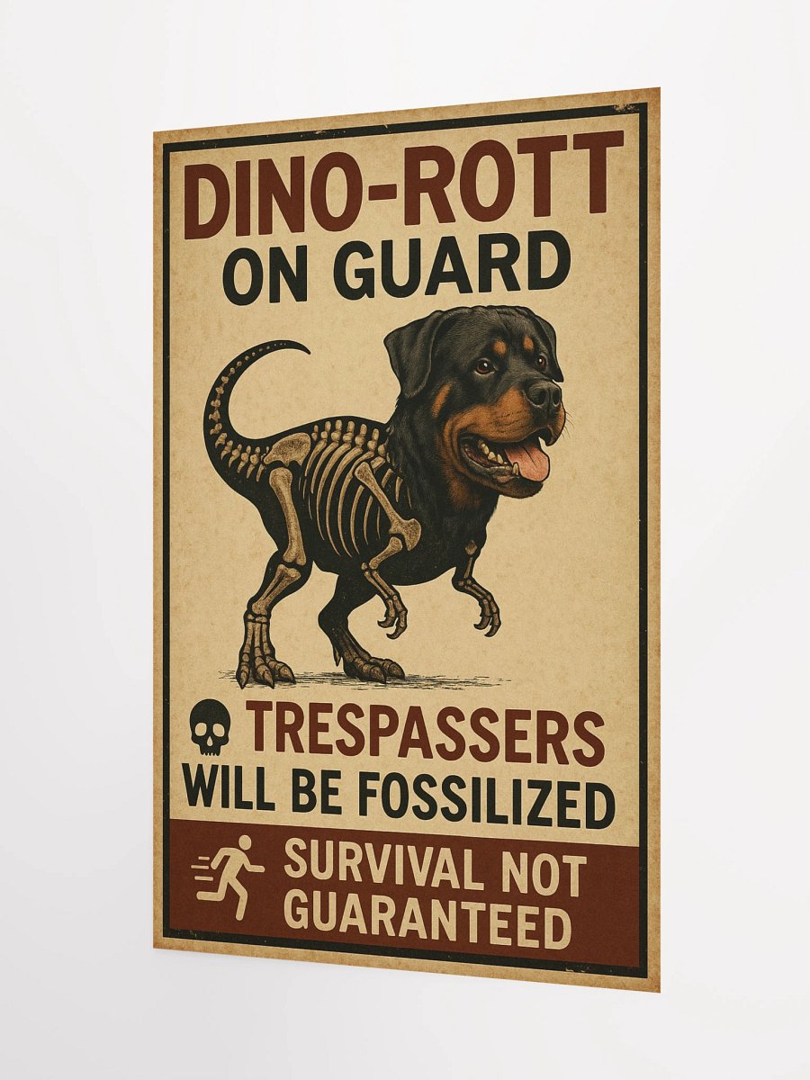 Dino-Rott On Guard Poster product image (7)