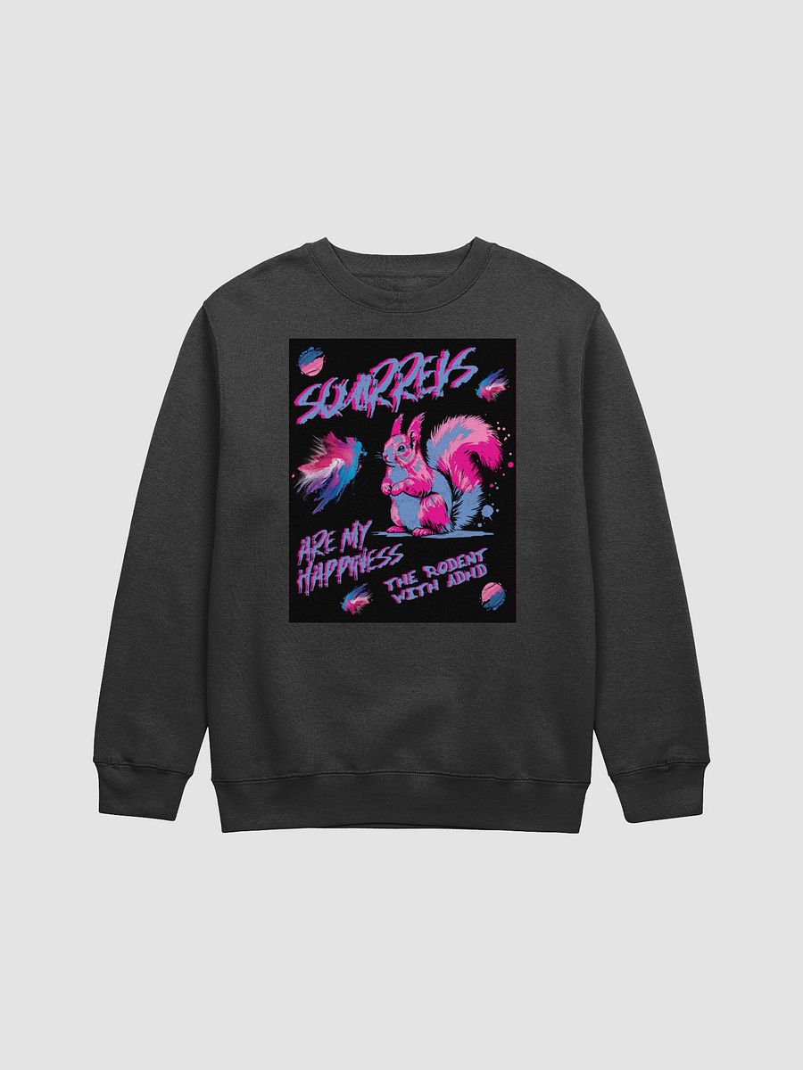 Vibrant Squirrel Happiness Sweatshirt product image (1)