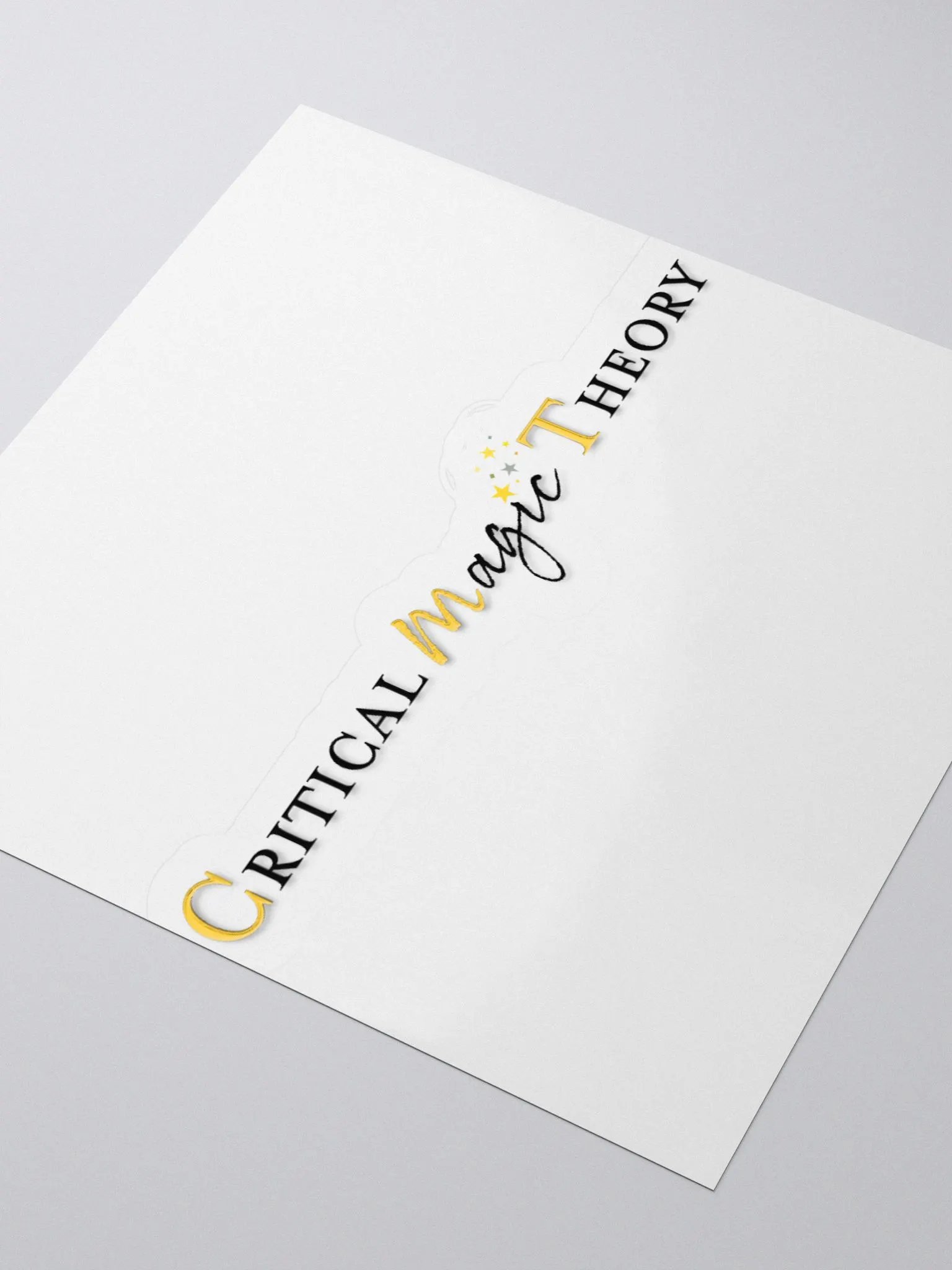 "Critical Magic Theory" Stickers product image (9)