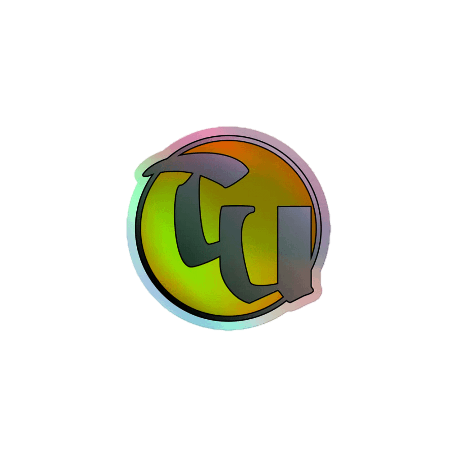 TU Holographic Sticker product image (1)