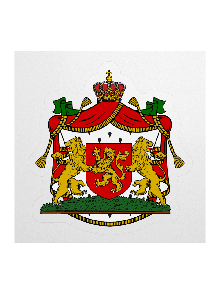 Royal Arms of Bulgaria Kiss Cut Sticker product image (2)