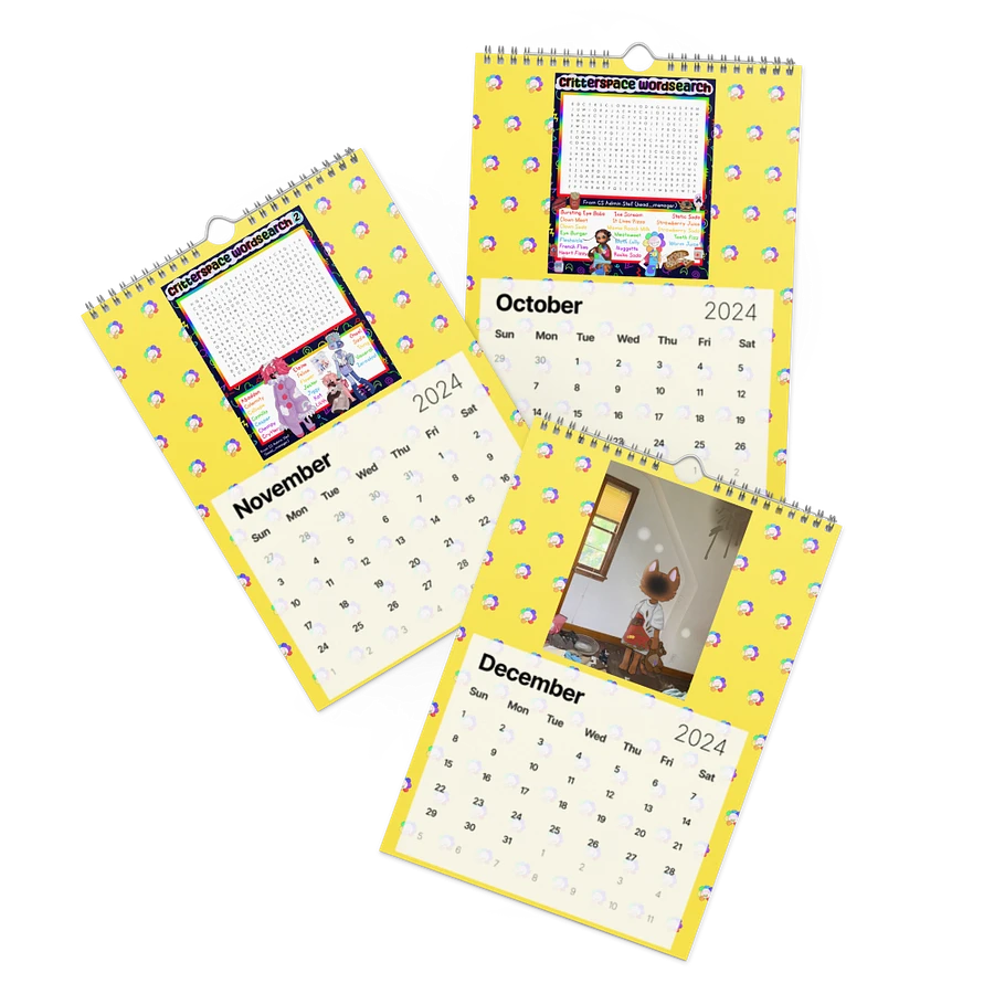Yellow CS Activity Calendar 2024 product image (32)