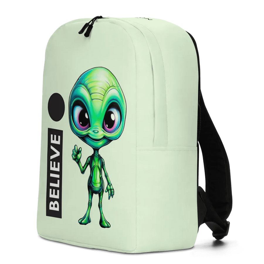 Peaceful Alien Backpack product image (4)