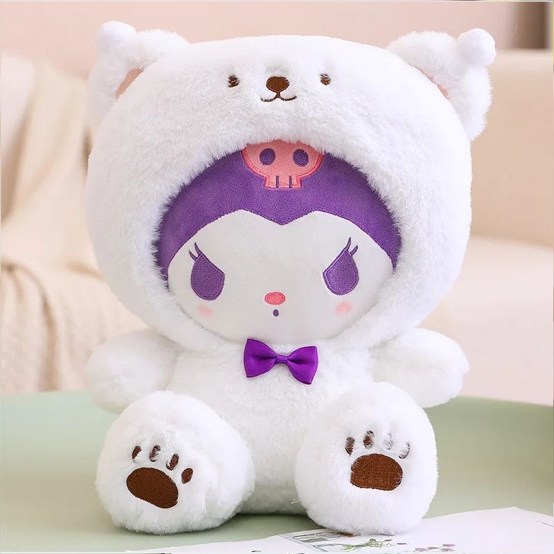 WHITE PURPLE POLAR PLUSH product image (1)