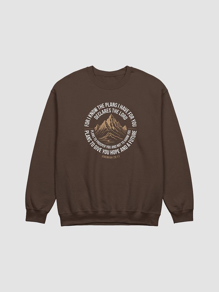 Jeremiah 29:11 Unisex Crewneck Sweatshirt - For I Know the Plans I Have for You product image (4)