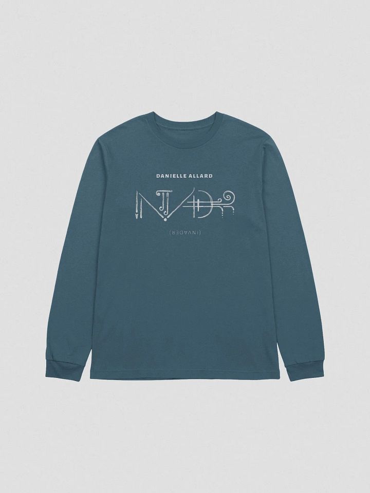 INVADER Logo Long Sleeve T-Shirt [Light] product image (2)