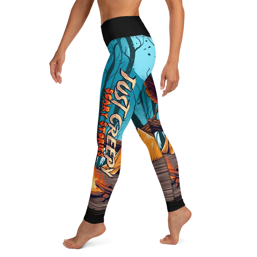 Eerie MothMan Forest Yoga Leggings product image (26)