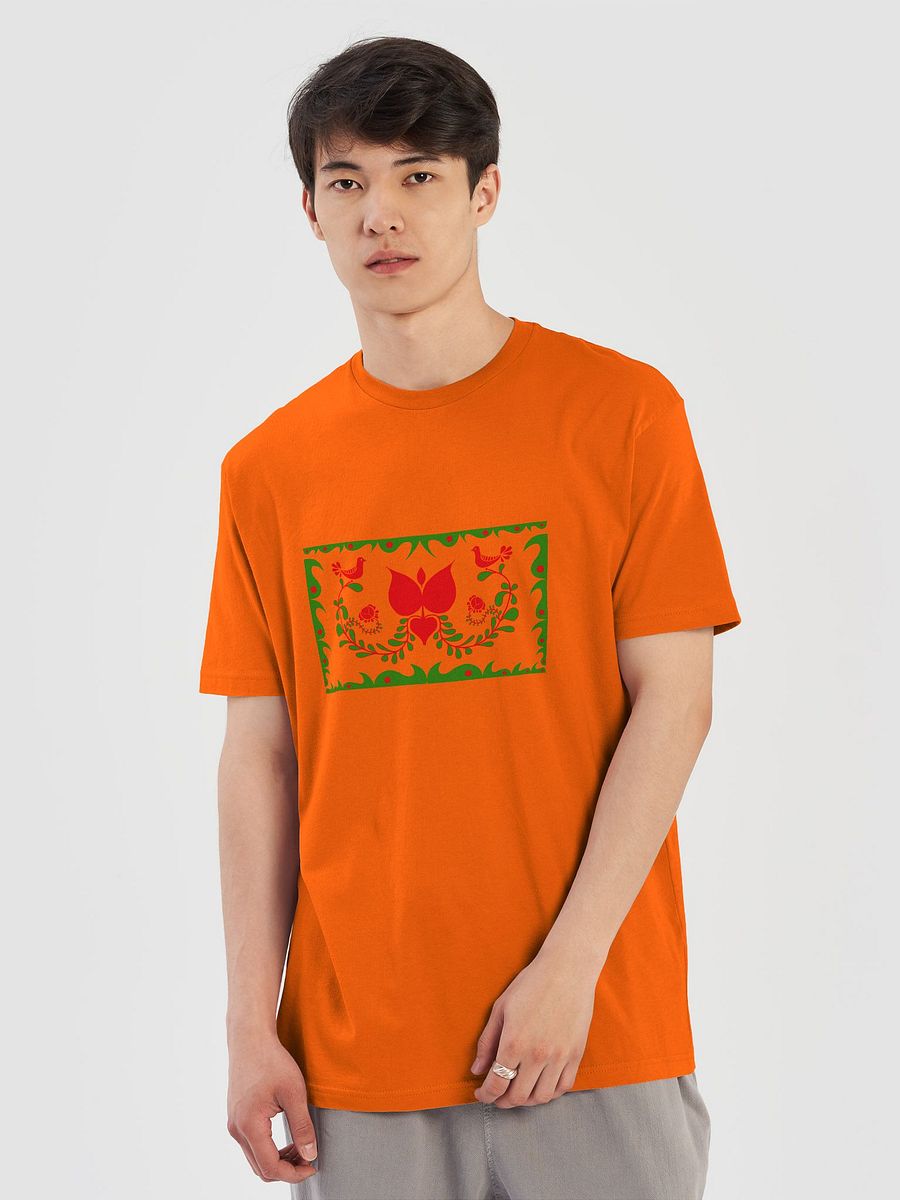 Vibrant Hungarian Folk Art Harmony T-Shirt product image (5)