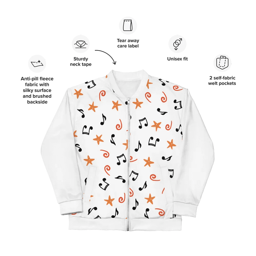 Starry Cactus Dreams Bomber Jacket product image (10)