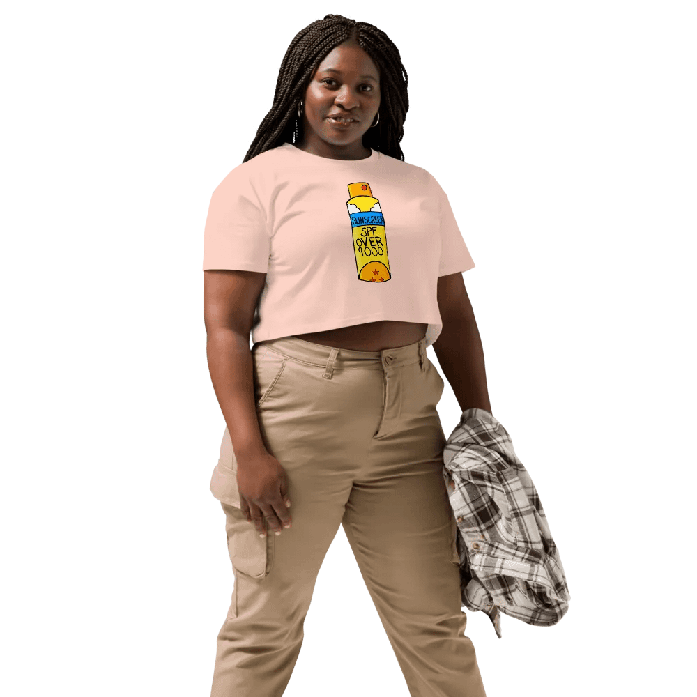 SPF Over 9000 Short Sleeve Crop Top product image (5)