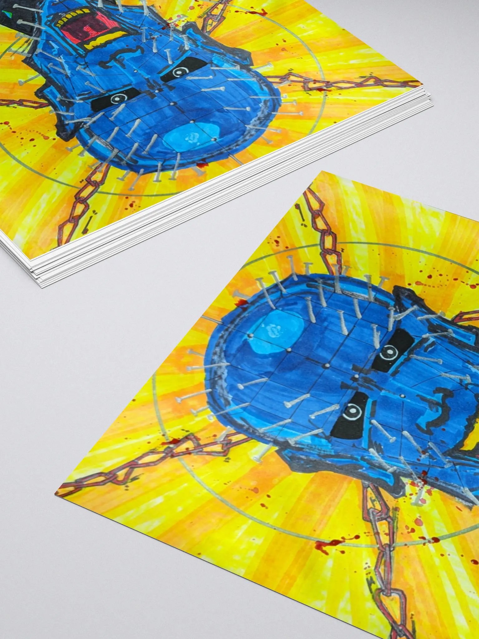 Hell Priest De Guadalupe Sticker product image (4)