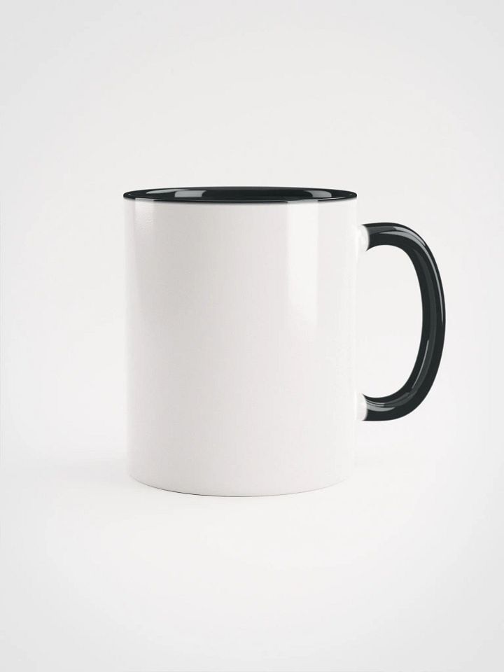Omitt Triangle Ceramic Mug with Color Inside product image (2)