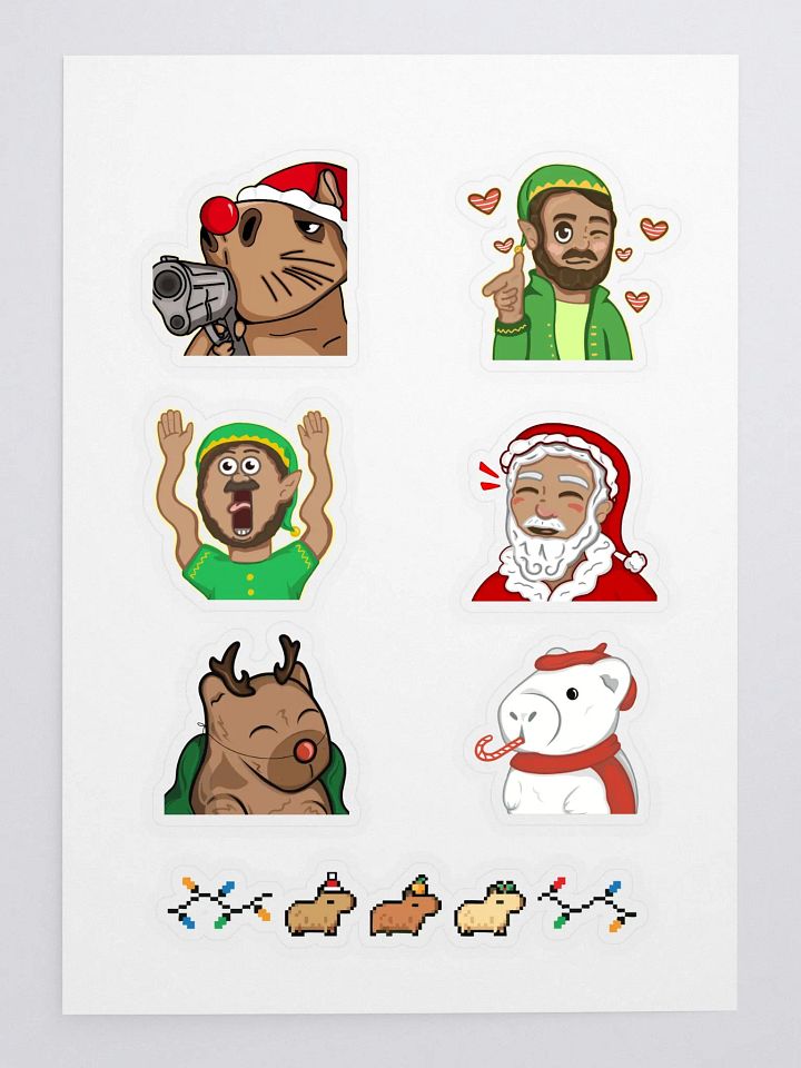 Followmas 2024 Sticker Sheet product image (2)