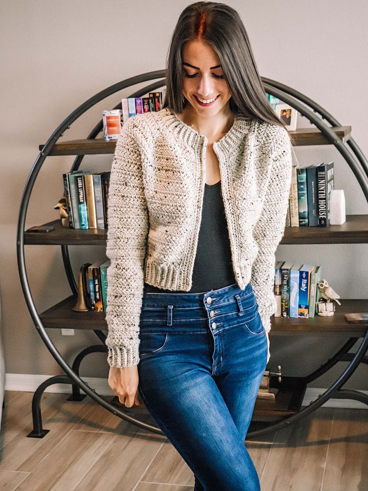 Cascade Crochet Cardigan Pattern (9 Sizes) product image (2)