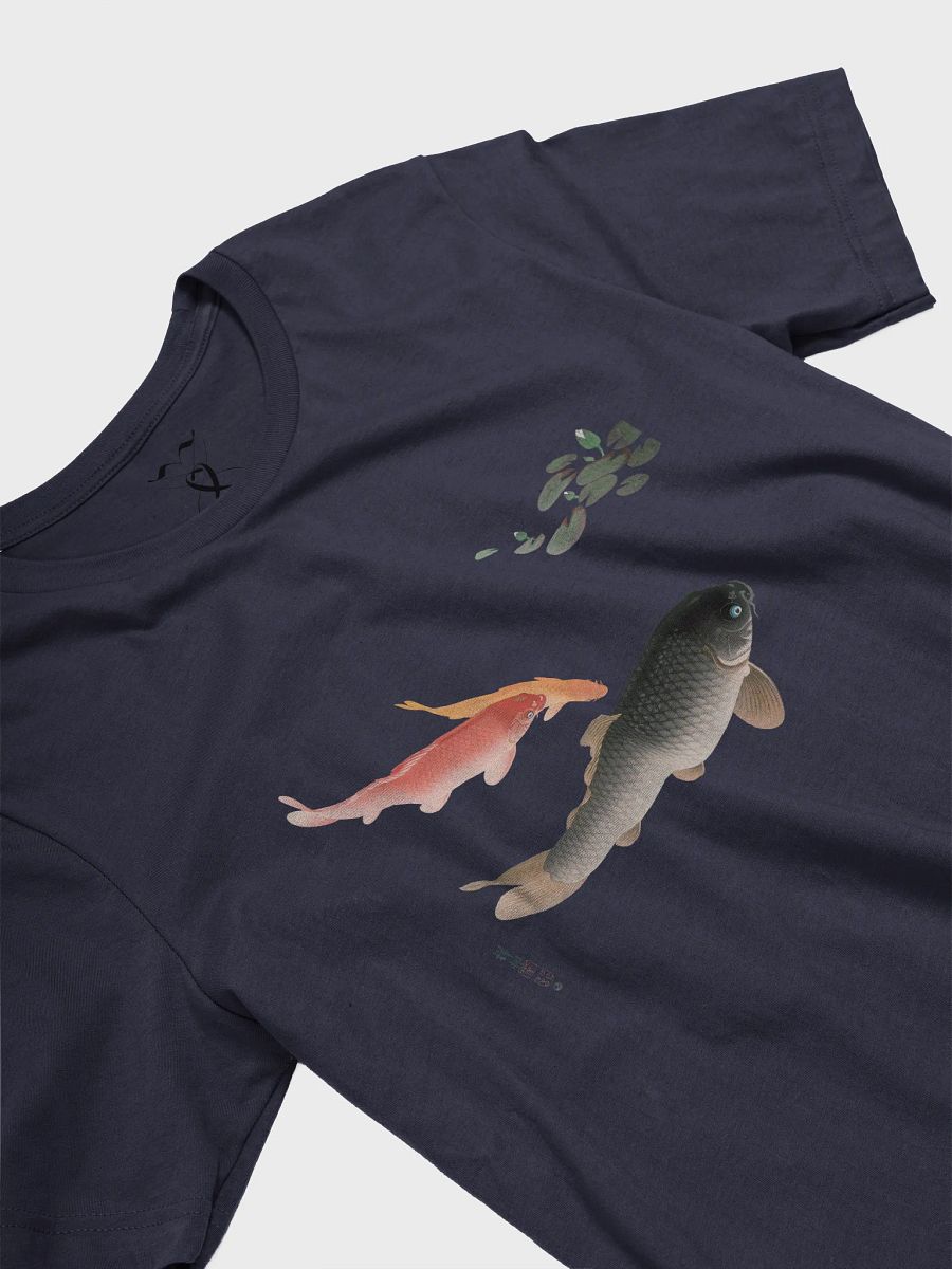 Common and Golden Carp Print Bella+Canvas Unisex Supersoft T-Shirt product image (24)
