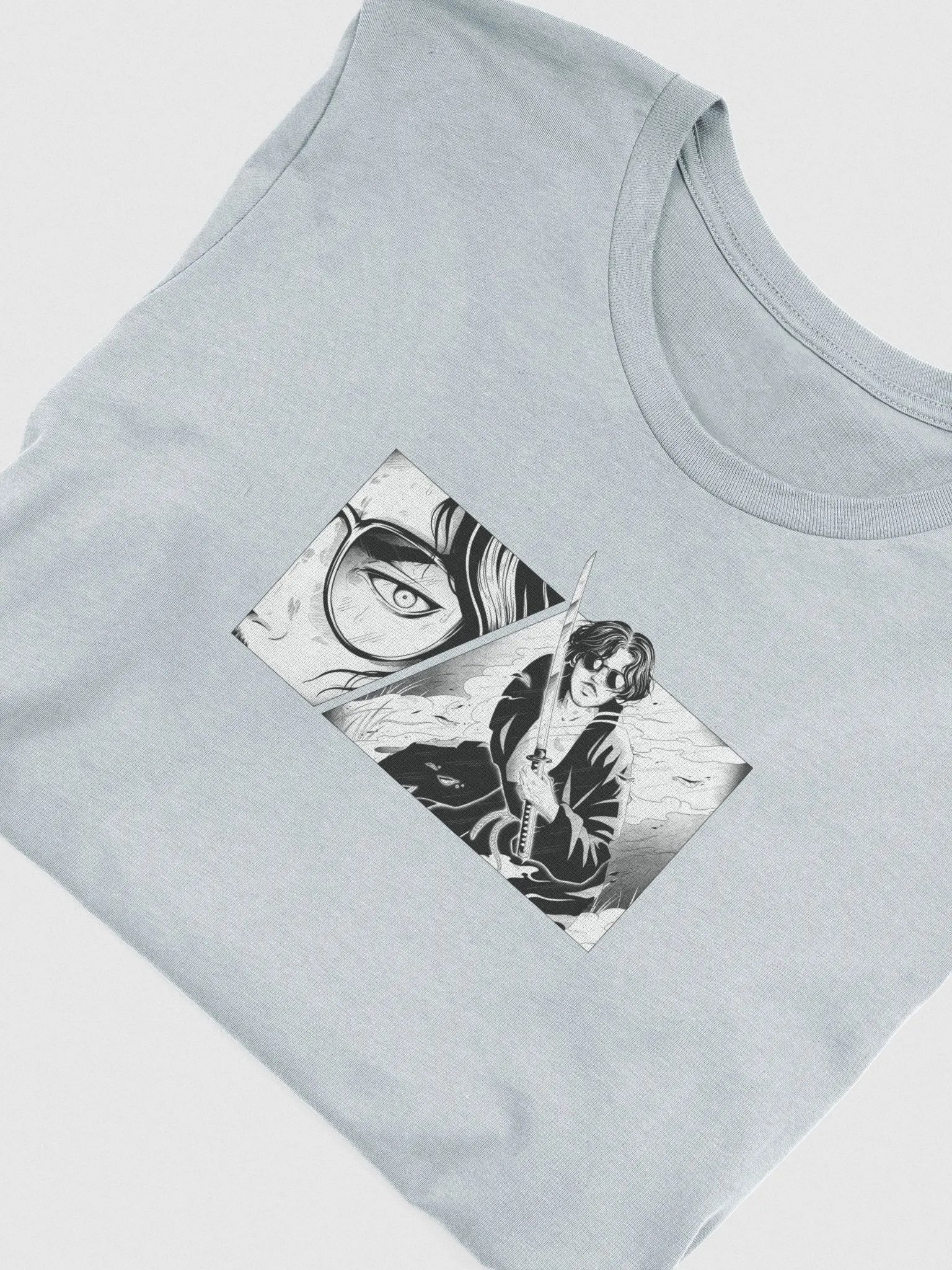 Samurai (Black Outline) Unisex T-Shirt product image (4)